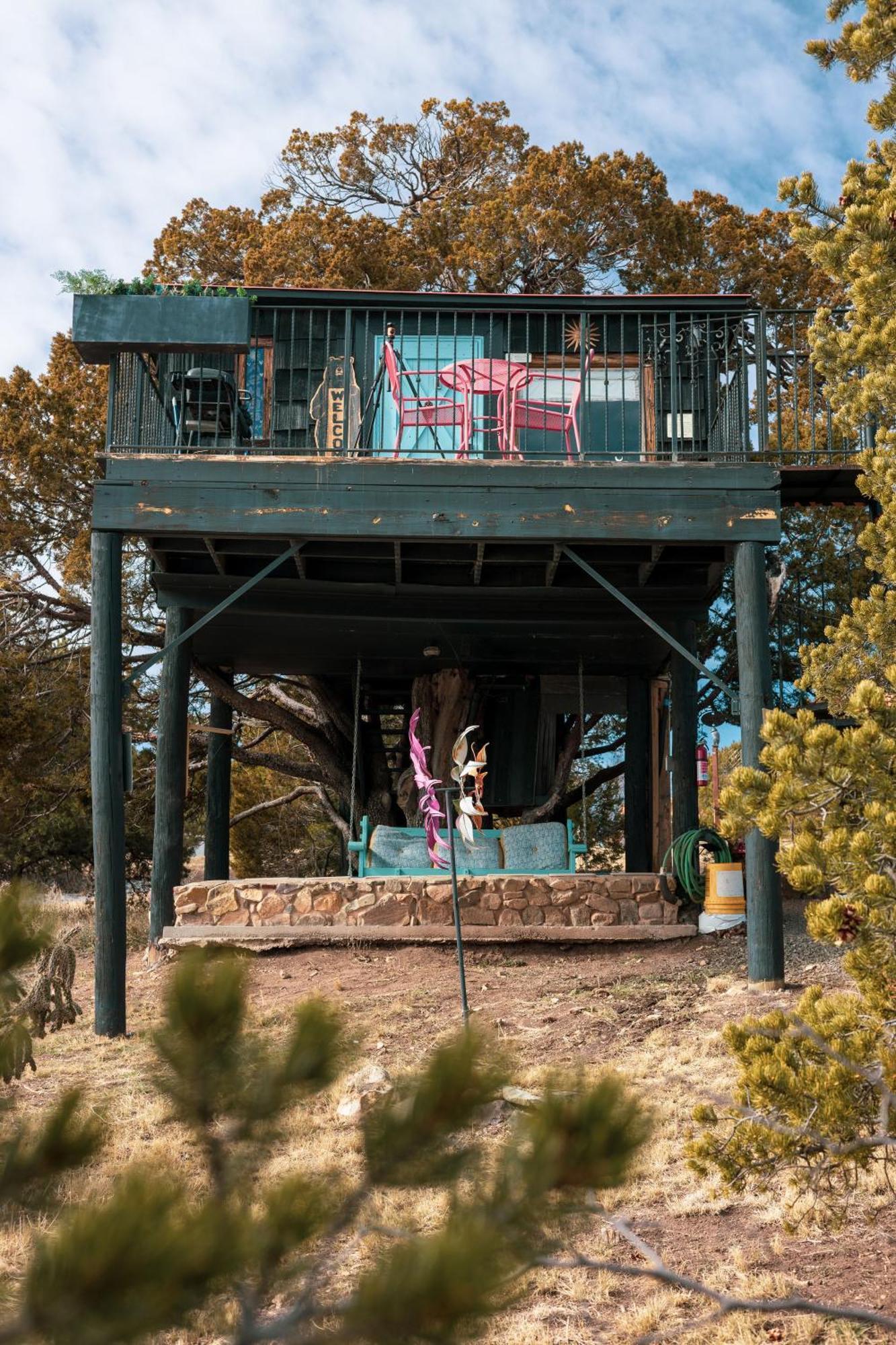 Vila Ashley'S Treehouse At El Mistico Ranch Nogal Exteriér fotografie